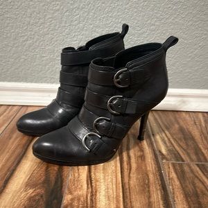 Coach Tessi Black Ankle Boots
